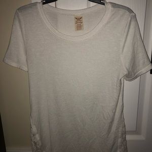 White Sweater T-Shirt